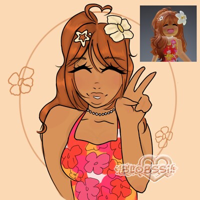 Detailed Art Commission of your OC, Avatar/ Skin in Full Color!