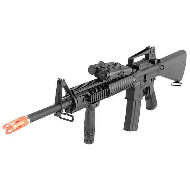 CYMA M4 Airsoft Gun CM007 Full Metal Auto Electric AEG RIS Rail High