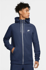 Image of 🔥 Nike Sportswear Full-Zip Fleece Hoodie ~ Men's Size Small ~ CU4455-410 🔥