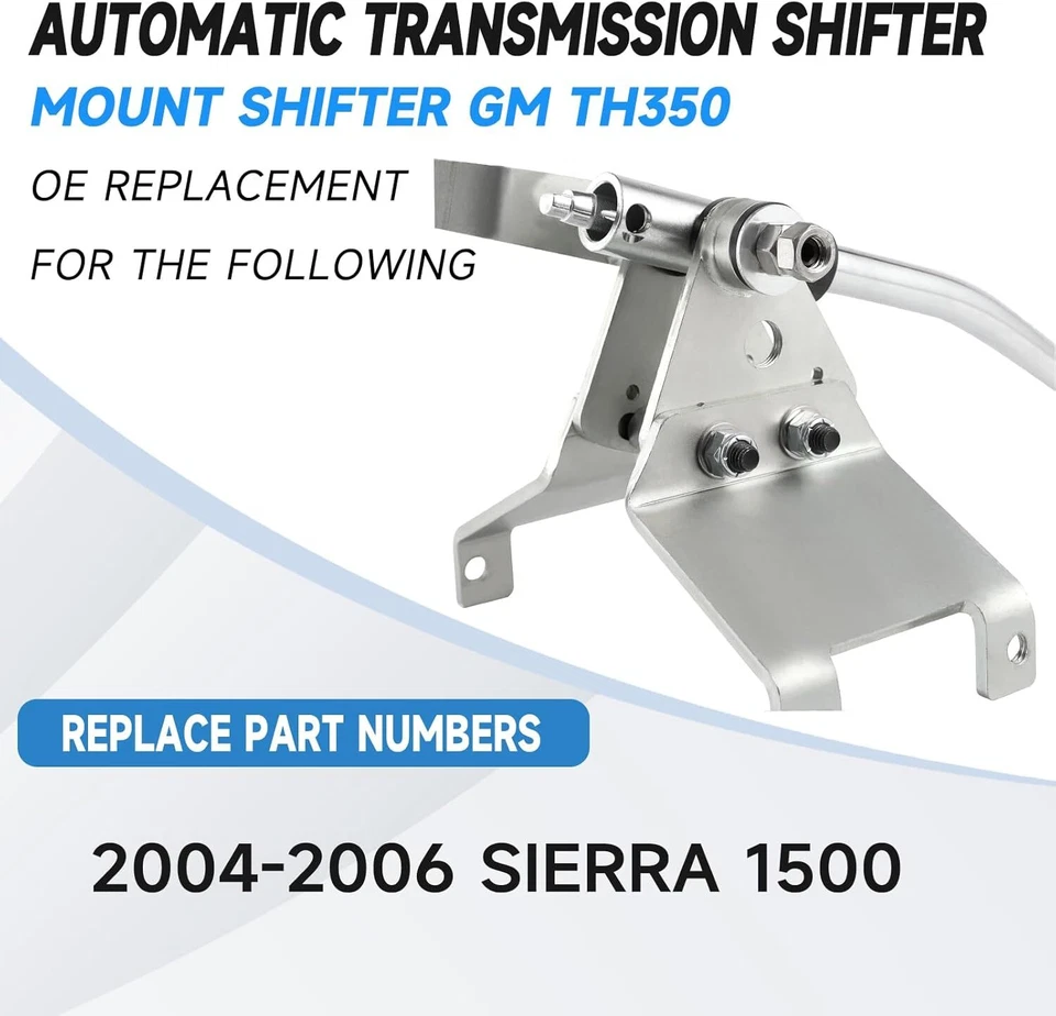 12"Transmission Shifter Turbo 350 Automatic Shifter Complete Stick For GM TH350 - Image 3 of 4