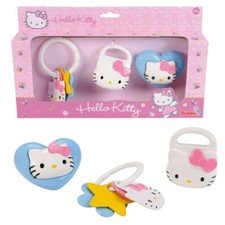 Hello Kitty Baby Rassel-Set 3tlg. von Simba - rasseln und quietschen Neu & OVP