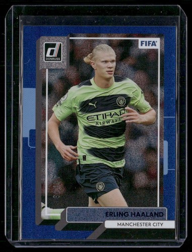 2022-23 Donruss #160 Erling Haaland Blue #/49