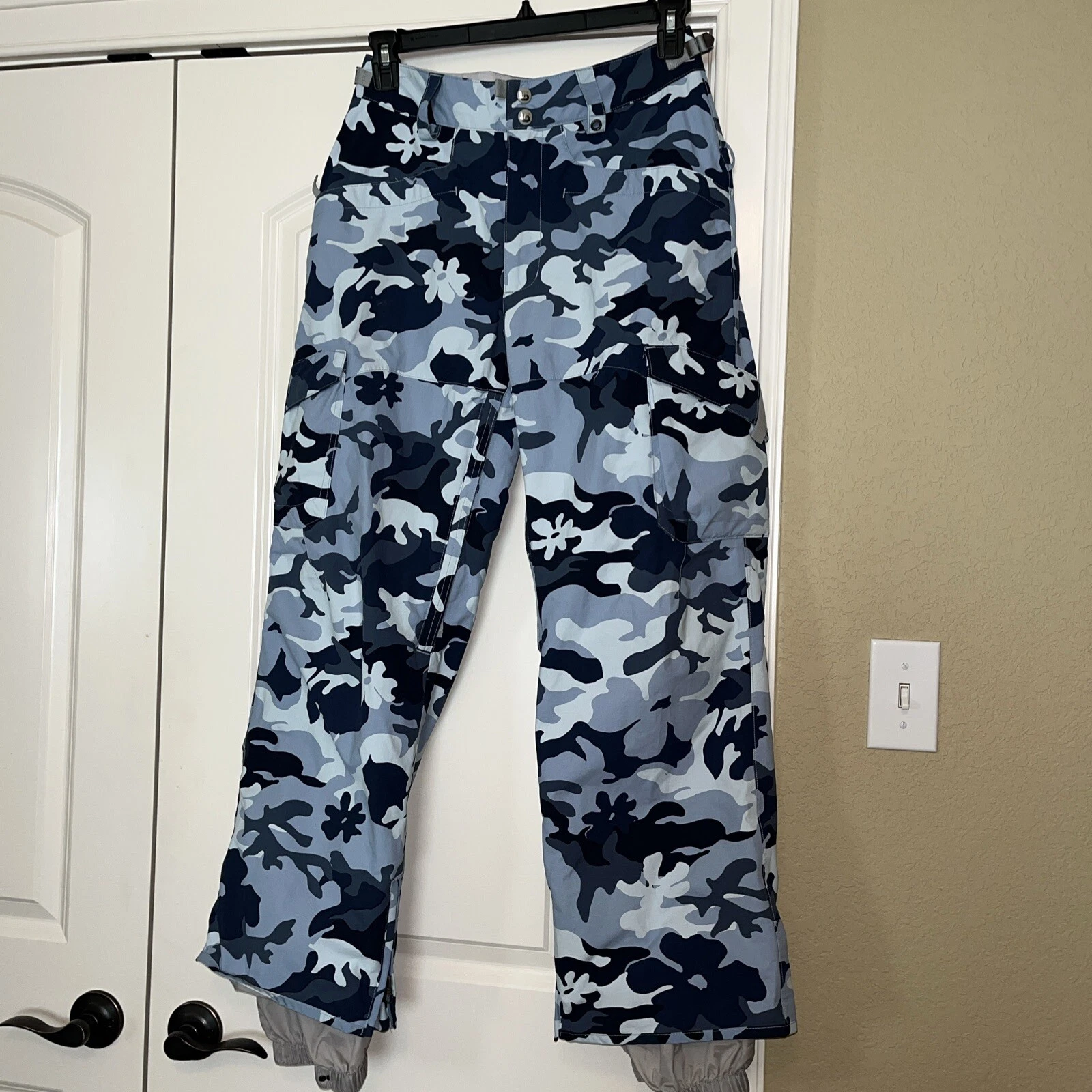 burton camo dryride ski snow sports cargo pants