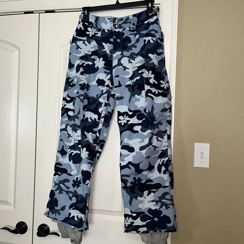 burton camo dryride ski snow sports cargo pants