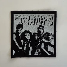 The Cramps Cloth Patch 4" X 4" (CP77)