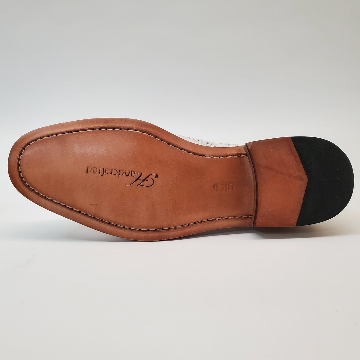 3dm lifestyle handcrafted leather wingtip Oxford shoes NEW 3DM Lifestyle Wingtip Oxford Classic White Handcrafted  main image 3
