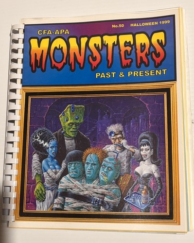 1999 CFA-APA #50 MONSTERS: CORBEN/WRIGHTSON et al. 1 di 60 copie +DAVE STEVENS! - Foto 2 di 2
