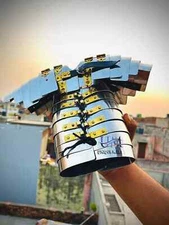 Medieval Roman Centurion Armor mini Lorica Segmentata Steel Jacket Costume Gift