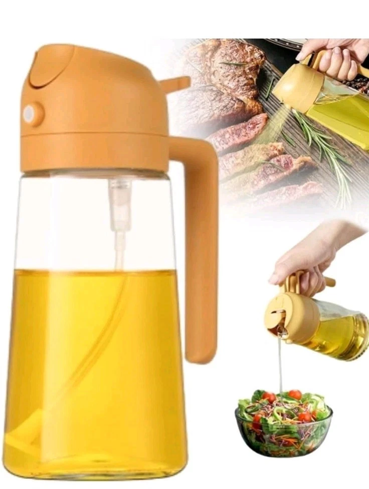 Oil Dispenser for Kitchen - 2 in 1 Oil Dispenser 2pk