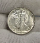1937 US Walking Liberty Half 50c Unc
