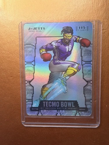 🪶Bo Jackson Battle Arena Tecmo Bowl J-Jetts Steel Coin #SC746 Power 115