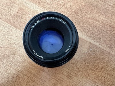 Vintage Minolta Maxxum AF 50mm f/1.7 Lens A Mount (fits Sony Alpha)