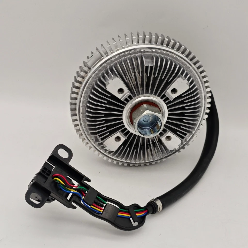Embrague ventilador de refrigeración radiador eléctrico diésel Cummins 2010-2013 Dodge Ram 6,7 L Foto 3 de 4