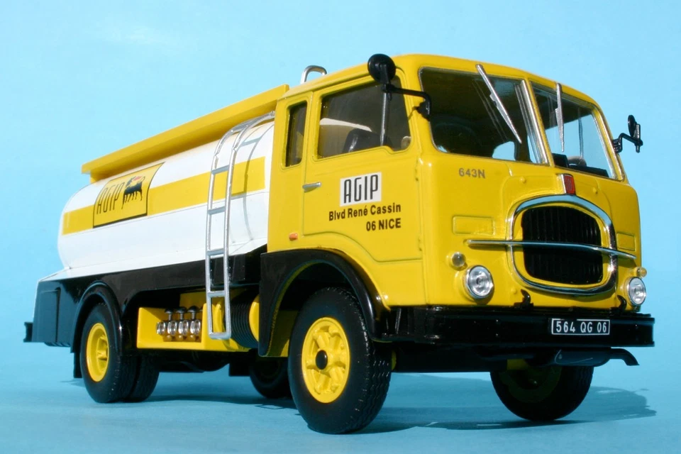 Camion D'Antan N°10 Fiat 643.690 Citerna Agip 1/43 Ixo Altaya In Scatola - Immagine 4 di 4