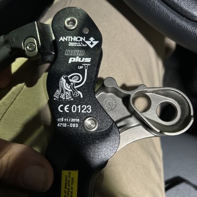 Anthron DSD Plus Double Stop Descender Fall Protection a-x.   SEE DESCRIPTION