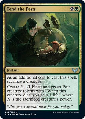 NM - Tend the Pests [STX - 242] Strixhaven: School of Mages