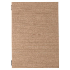 , Portamenu Ristorante A4 Linea Italy, Menu Ristorante Con Scritta "Menu" Colore