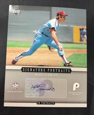 Mike Schmidt Philadelphia Phillies Upper Deck Signature Portraits 8x10