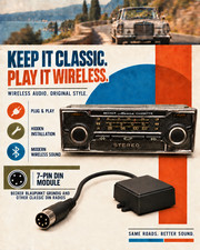 7 Pin Bluetooth für Oldtimer Autoradio BECKE...