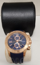 Thomas Sabo Men's Watch Blue Face Gold Coloured Bezel / Dial