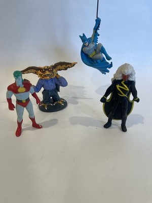 Applause PVC Figure Lot of 4 Marvel Storm X-men Captain Planet DC Batman Gremlin