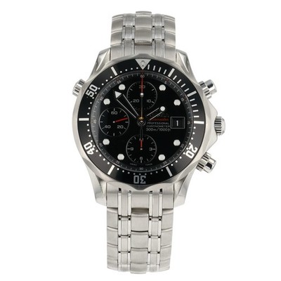 Omega Seamaster Steel Black Dial 41.5mm Auto Men's Watch 213.30.42.40.01.001