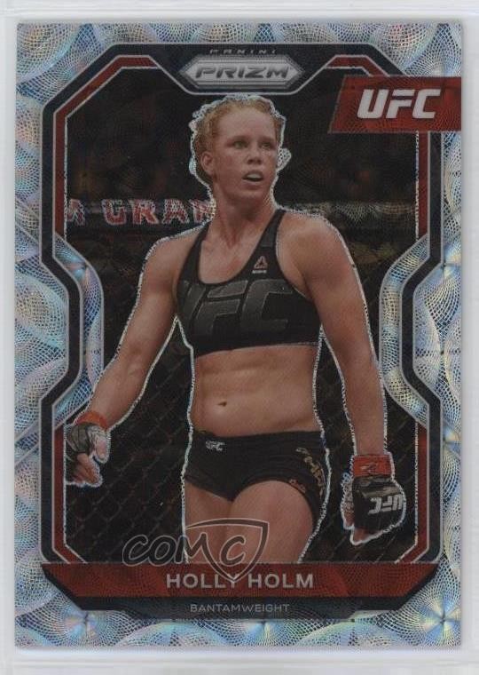 2021 Panini Prizm UFC Premium Box Set Scope Prizm 99/99 Holly Holm #4 05or
