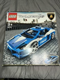 Lego 8214 RACERS Lamborghini Gallardo POLIZIA LP560-4 Sealed Bags Open Box
