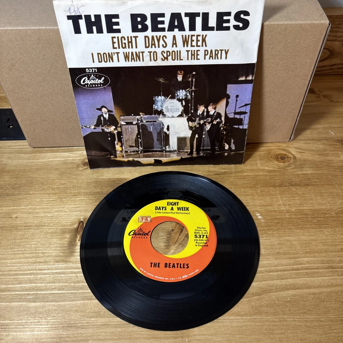 Eight Days A Week In Vinyl Records for sale - eBay