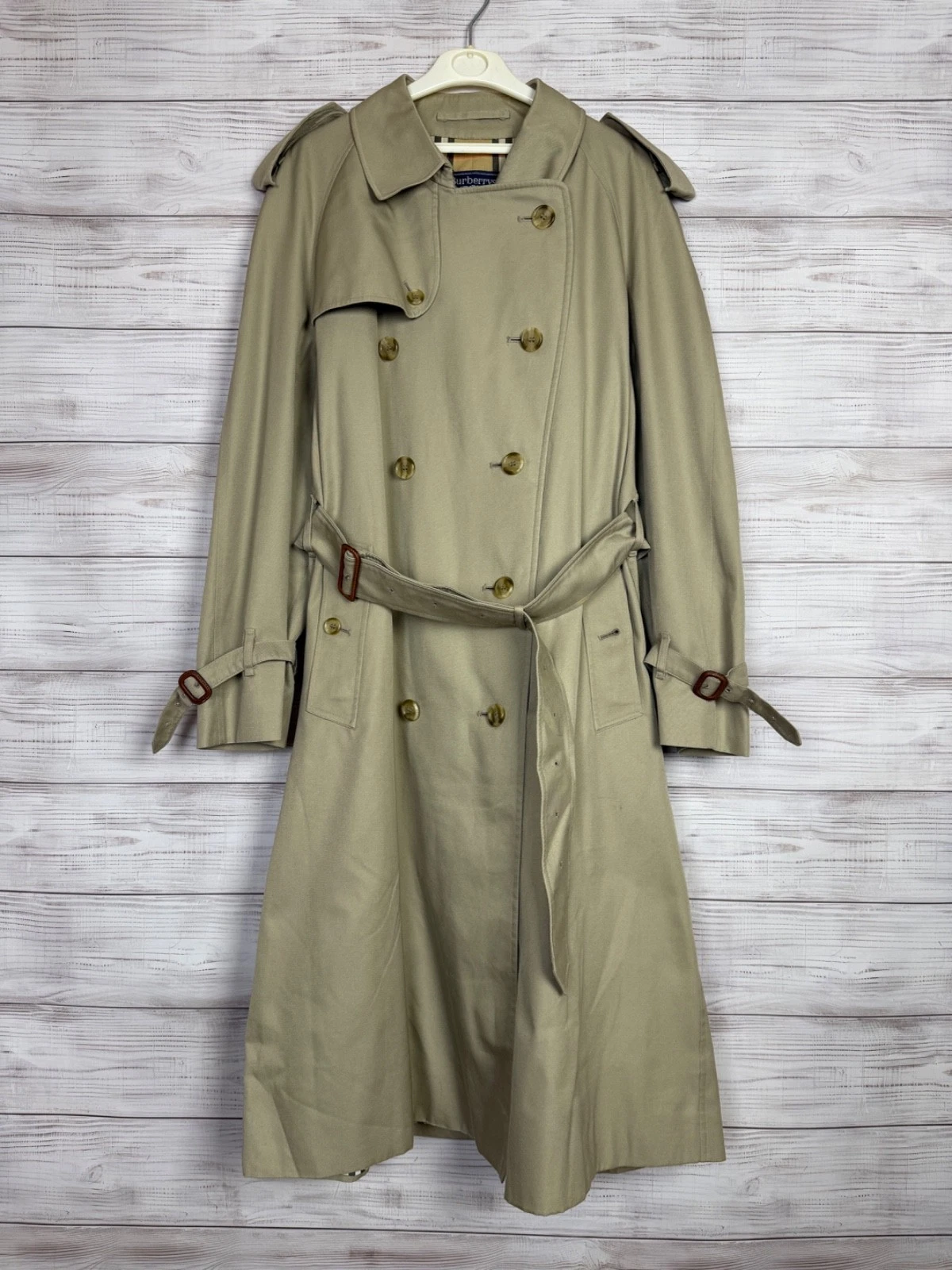 Burberrys Vintage 00s Beige Trench Coat