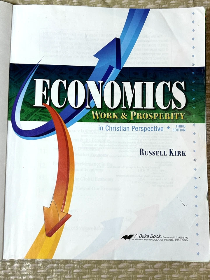Abeka Economics: Work and Prosperity in Christian Perspective Third Edition - Image 3 of 4