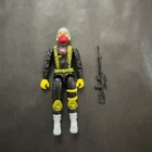 1989 HASBRO GI JOE COBRA PYTHON PATROL OFFICER v1 FIGURE 100% COMPLETE NM++
