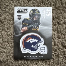 Panini 2015 Score Shane Ray #15 Rookie Helmets Denver Broncos Football Card. rookie card picture