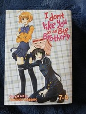 I don't Like You at all Big Brother Volume 7 & 8 by Kusano - Seven Seas Manga 