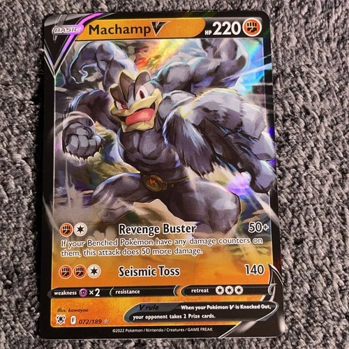 Machamp V 072/189 Swsh10: Astral Radiance Holo