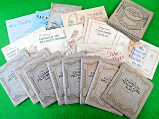 CIGARETTE CARD ALBUMS 20 Job Lot All Complete Players & Wills