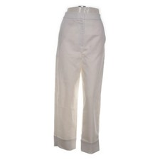 Zara, Hose, Größe: S, Weiß, Elasthan/Polyester/Viskose, Einfarbig, Damen #klW