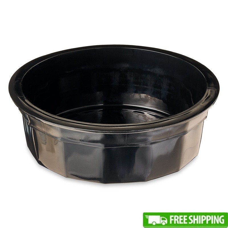 Water Bowl Pets Black
