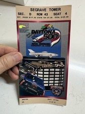 Vintage 1998 Daytona 500 Ticket - Dale Earnhard Only Daytona Win