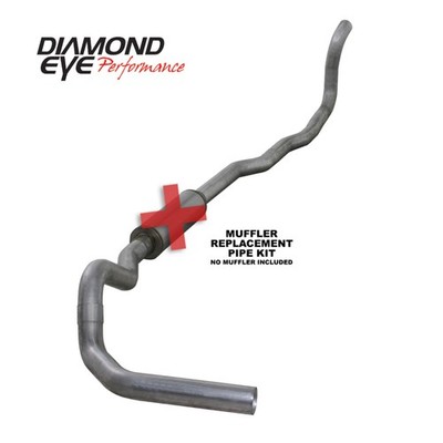 Diamond Eye Performance Exhaust Kit for 1989-1993 Dodge 5.9L Cummins   4 Inch