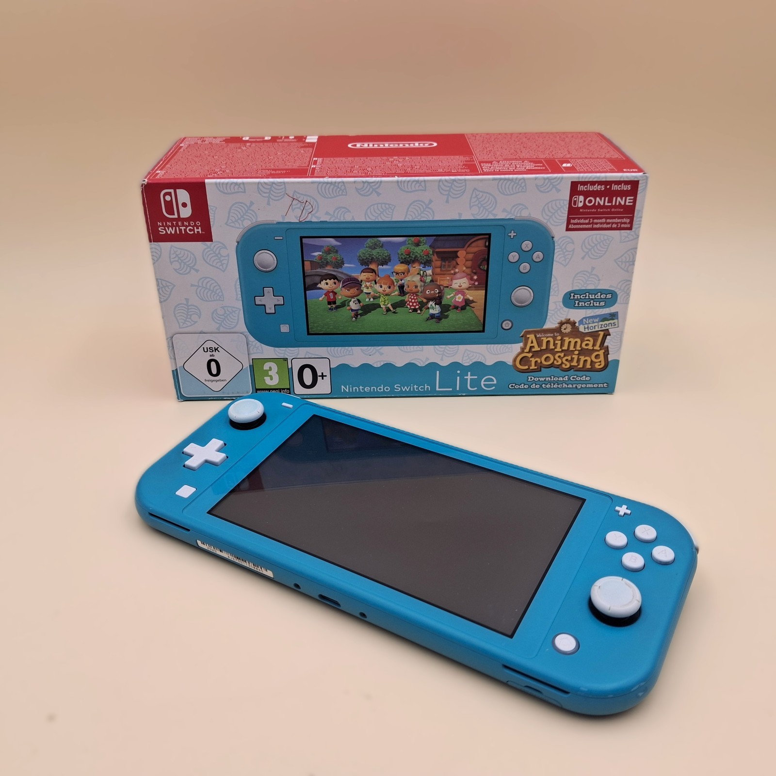 Nintendo Switch Lite 32GB Console con Animal Crossing: New Horizons - Turchese