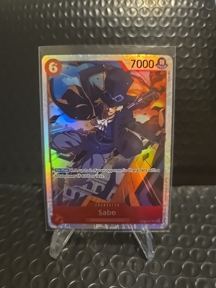 ONE PIECE CARD GAME SABO OP05-007 SR ENGLISH New | eBay