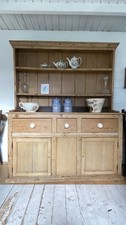Antique Pine Farmhouse Dresser, Country Kitchen, Cottage Core
