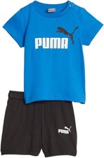 Puma Baby Infants T Shirt Shorts Tee Set Minicats Cotton Two Piece Junior