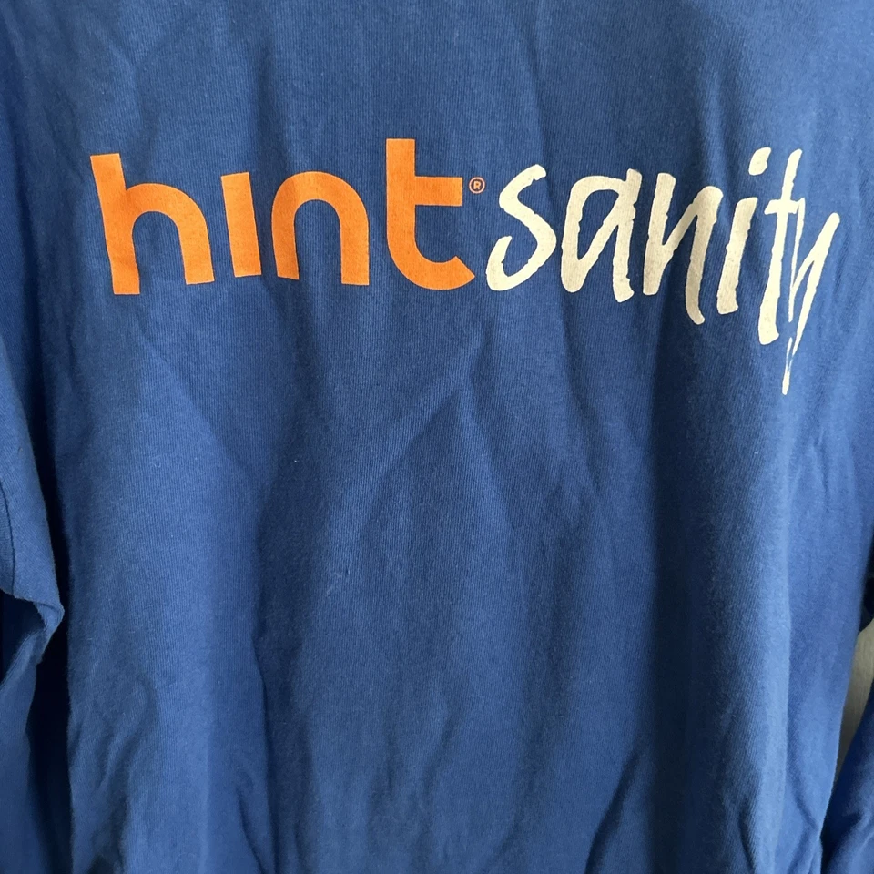 Gildan Hintsanity NBA NY Knicks Men’s Blue Long Sleeve T-Shirt JEREMY LIN NEW - Image 4 of 4