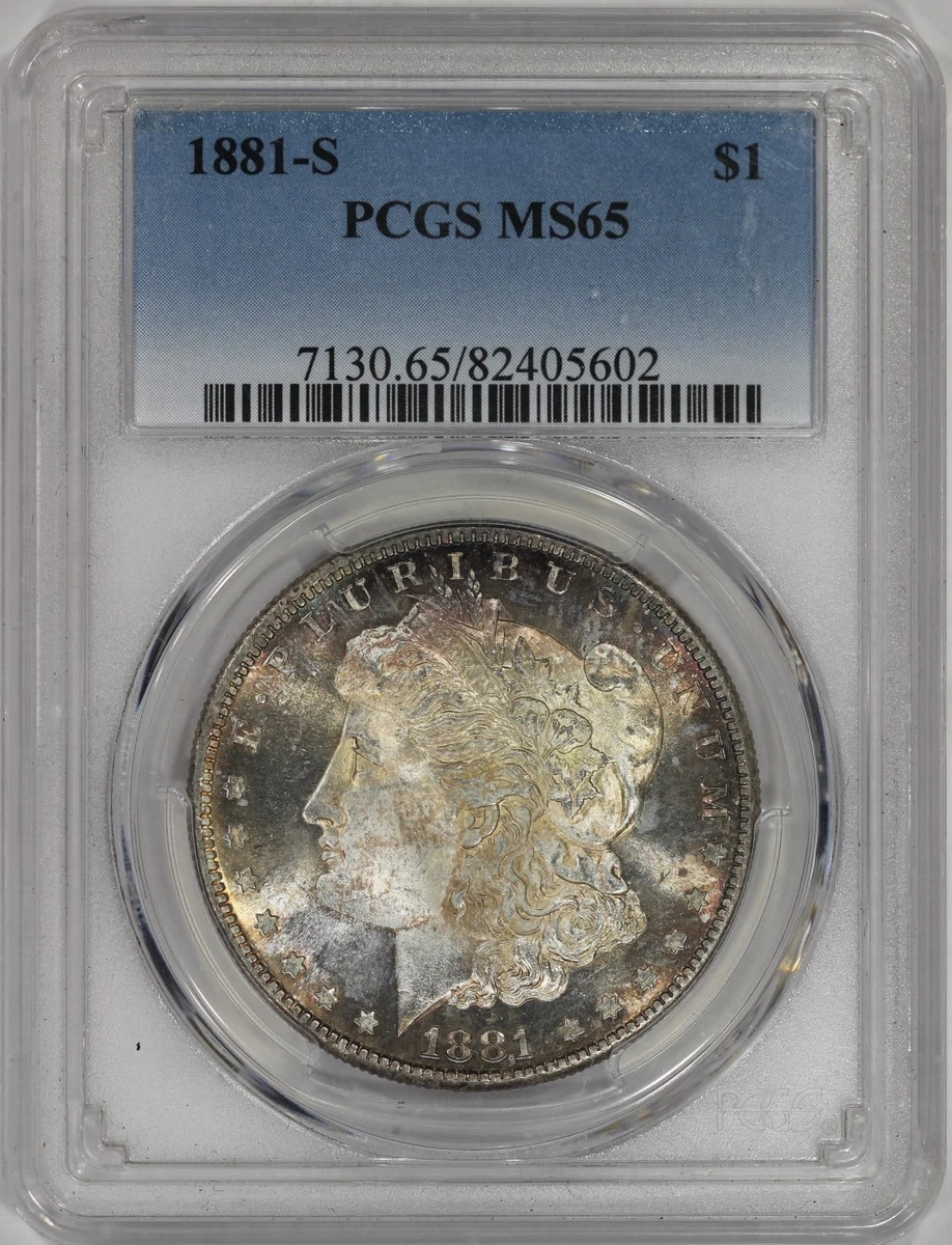 1881 Year Grade MS 65 Morgan Dollars (1878-1921) for sale | eBay