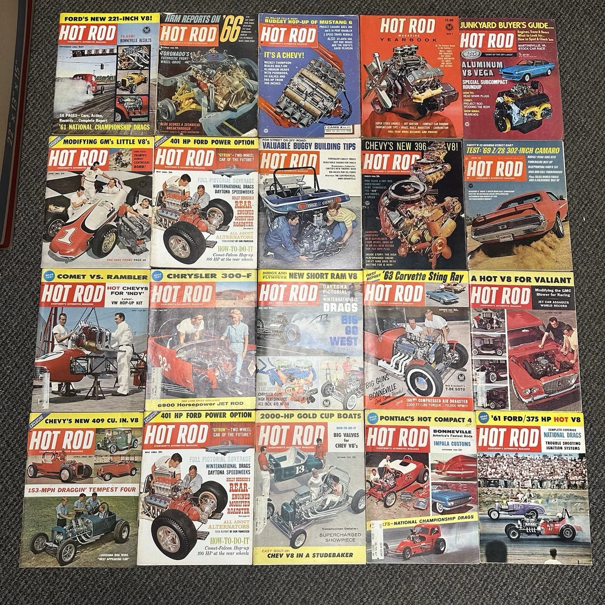 Hot Rod Magazines 1940-1979 for sale - eBay