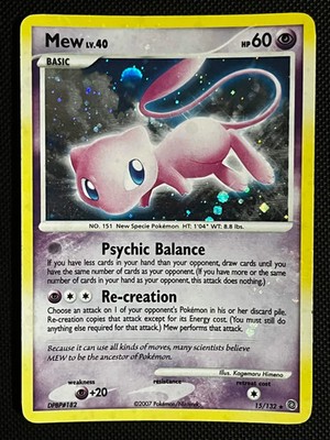 Mew 15/132 Secret Wonders Holo