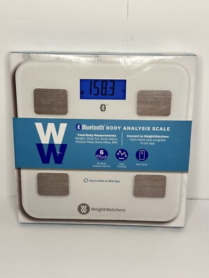 Weight Watchers Bluetooth Body Analysis Scale By Conair   NEW IN BOX  