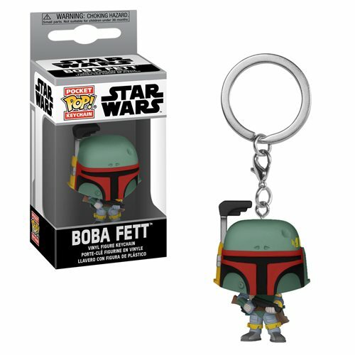 Star Wars Boba Fett Bolsillo Llavero POP Funko Figura Mandalorian **EN STOCK - Imagen 1 de 1